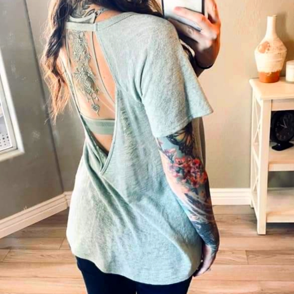 Backless Tee